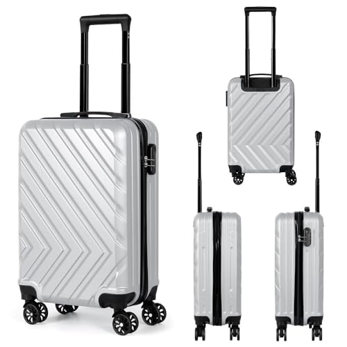 Lightweight 20-Inch Carry-On Luggage - Durable Hardshell Design, 360° Spinner Wheels for Easy Travel2