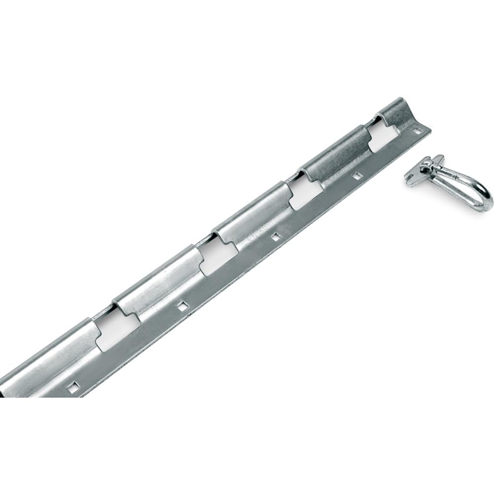 Acebikes Flexi Rail Set Transport Zurrgurtschienenset Motorradtransport 78,5 x 5 x 1 cm