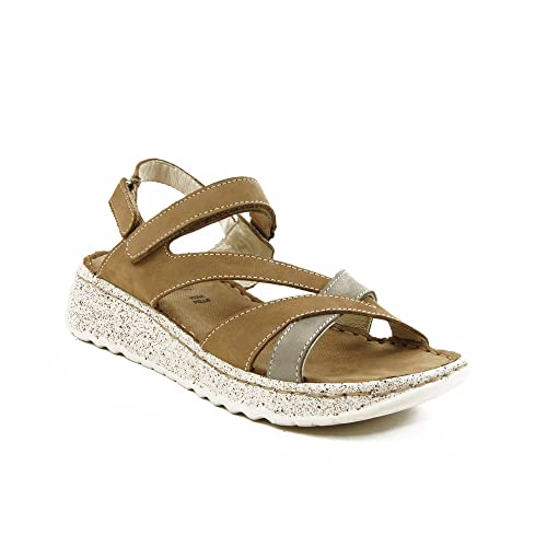 WALK & FLY - Sandalia 48510-TAU para: Mujer Color: Taupe Talla: 40
