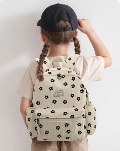 Corduroy Toddler Backpack for Boys 2-5: Preschool Backpack for Boys Girls - Cute Kids Backpack for Boys 13.5" H Fit Folder - Image 3