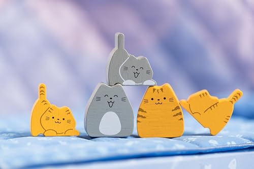 Lucky Duck Games | BOOP | Jeu de Stratégie Simple Mais Tactique pour Adultes & Enfants dès | Jeu de Société Mignon | Chatons Réflexion et Fun | Plateau Tissu |2 Joueurs | 20 Min | En Français - vue 2