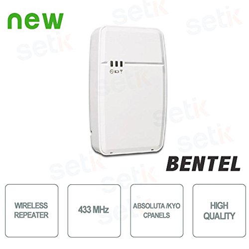 Bentel Security - Repetidor inalámbrico 433MHz - Bentel Security - VRP-433