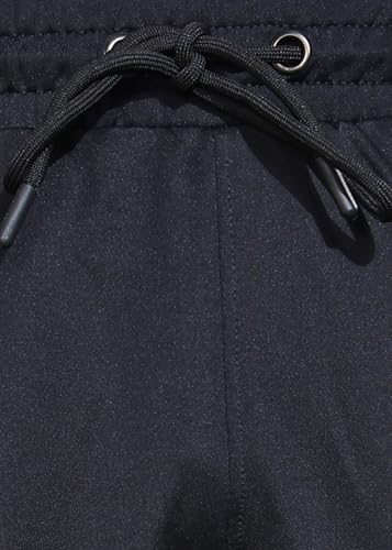 Image of Force NXT Black Jogger for Men Pack of 1 | Men's Dry Fit Active Wear Pants | Stretchable Lowers with Zipper Pockets | Anti Odour Jogger Pant for Gym, Yoga and Sports