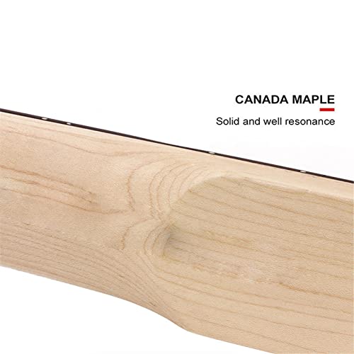 22 Fret Electric Neck Maple Wood Rosewood Fingerboard For Tl Strat Style Replacement Electric Guitar #TOP2