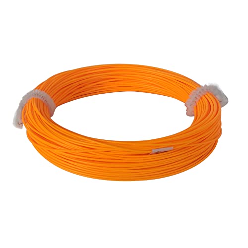 Fly Fishing Floating Line With Welded Loop Weight Forward Fly Lines 100Ft (Wf2F, Hot Orange) #TOP1