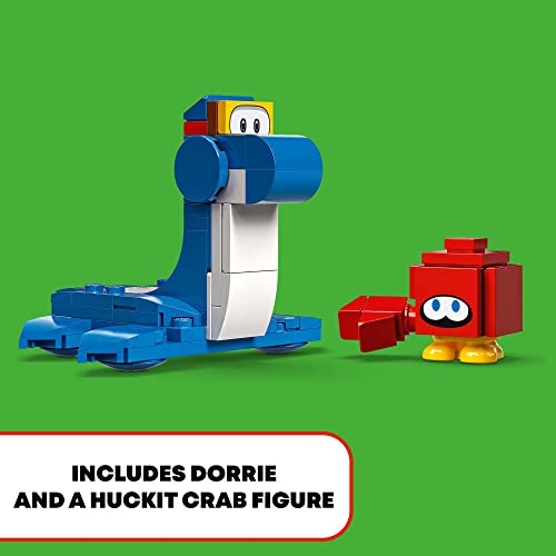 Super Mario Dorrie’s Beachfront Expansion Set 71398 Building Kit; Collectible Toy for Kids Aged 6 and up (229 Pieces) - Lego - Immagine 3