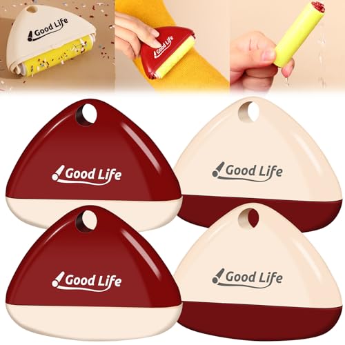 Good Life Lint Roller, Reusable Mini Lint Roller Pet Hair Remover, Portable Lint Roller, Washable...