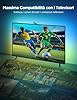 Govee LED TV Retroilluminazione 3 Lite con Correzione Fish-Eye Funzione, Aplicable a TV da 55-65 pollici, Luci LED TV WiFi RGBICW da 3,6 M con Fotocamera, 4 Colori in 1 Lampada, Controllo Vocale e APP #5