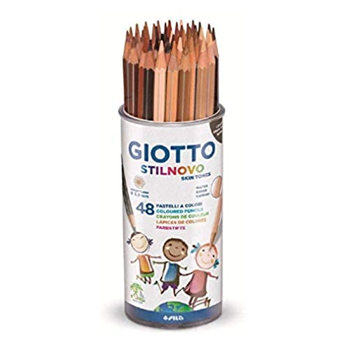GIOTTO Stillnovo Skin Tones - Pot 48 crayons de couleur