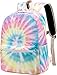 CAMTOP Preschool Backpack for Kids Girls Small Backpack Purse Kindergarten School Bookbags for Toddler Travel (Tie Dye,Age 3-8 Years)
