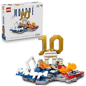 Set de Construction LEGO Kylian Mbappé – Best of, Maquette 3D Collector