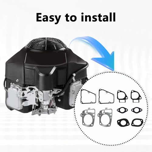 Image of Gasket Kit Valve Cover Gasket 11004-7026 Compatible with Kawasaki FR651V FR691V FR730V FS691V FX691V Engines 10D13 Replaces#11004-7026 110047026