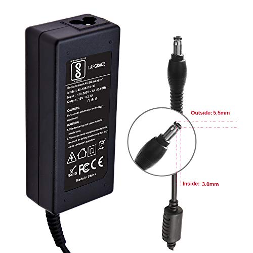 LAPGRADE 19V 2.1A Adapter Charger for Samsung NP Series (Without Power Cable)