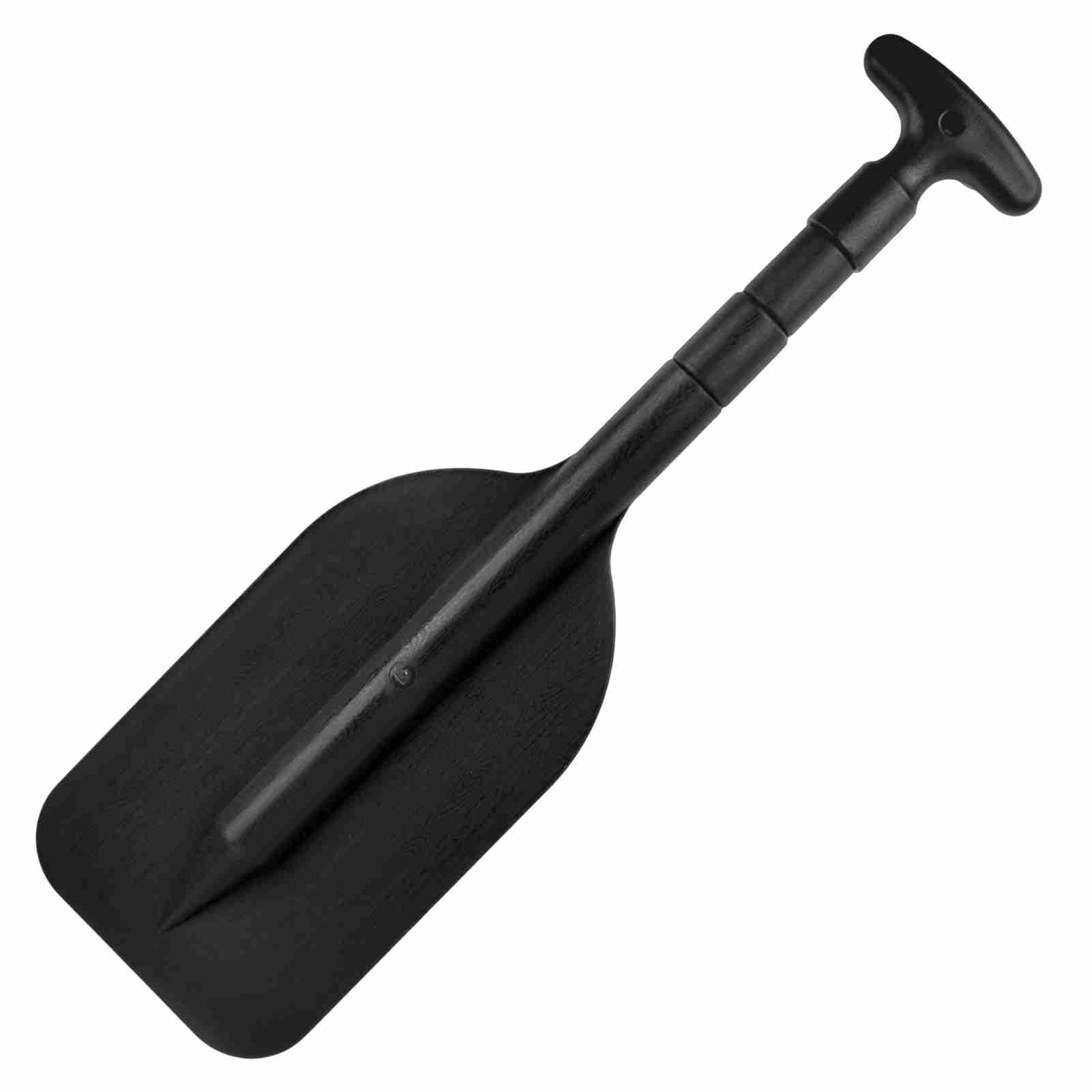 BRRNOO Pagaie Télescopique, Pagaie de Bateau Réglable avec Manche en Alliage D'aluminium et Lame en PVC, Conception Télescopique Pliable pour la portabilité, Idéale pour la Navigation