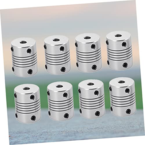 Coupling Step Motor 24 Pcs Thimble Step Motor Bellows Coupling Flexible Drive Coupling Winding Step Motor Aluminum Alloy Step Motor Stepper Motor Stepping Winding Step Motor #TOP4