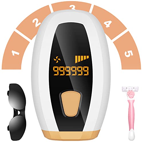 MYWIN IPL Hair Removal, At-Home Laser Hair Removal for Women Permanent Hair Removal Device, Permanent Painless Hair Remover for Whole Body, Lazer Hair Removal for Women Upgraded to 999,999 Flashes