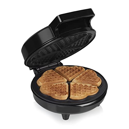 Tristar WF-1161 Waffeleisen - 5 herzförmige Waffeln - Antihaftbeschichtung - 700 Watt