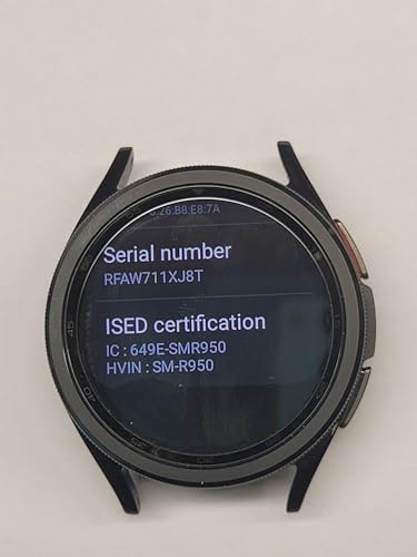 Image of SAMSUNG Galaxy Watch 6 Classic 43mm Stainless-Steel Smartwatch w /Fitness Tracker, Heart Monitor, BIA Sensor, Bluetooth - Silver