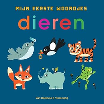 Hardcover Dieren (Mijn eerste woordjes) (Dutch Edition) Book
