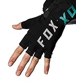 Fox Racing womens RANGER GEL SHORT FINGER MOUNTAIN BIKING GLOVE,Black,Medium