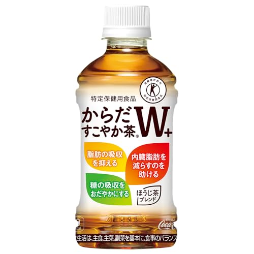 からだすこやか茶W 350ml×24本 PET 選べる 定期便 コカ・コーラ 愛媛県 西条市 [トクホ] (2回定期便)