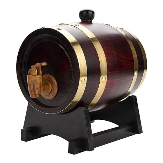 1.5L Vintage Oak Barrel for Aging Spirits