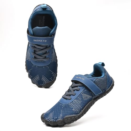 Image of Impakto Barefoot Rooted Wide feet Shoes for Men | Lightweight Running & Training Shoes with Soft Sole & Superior Grip | Running, Jogging Regular Gym Shoes for Men