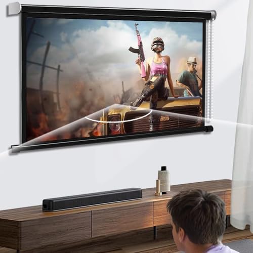 Pantalla Manual para Proyector 72 Pulgadas 4:3 miniatura 4