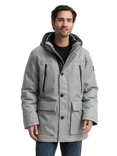 TOM TAILOR Herren Arctic Parka mit Abnehmbarer Kapuze – Ansicht 1