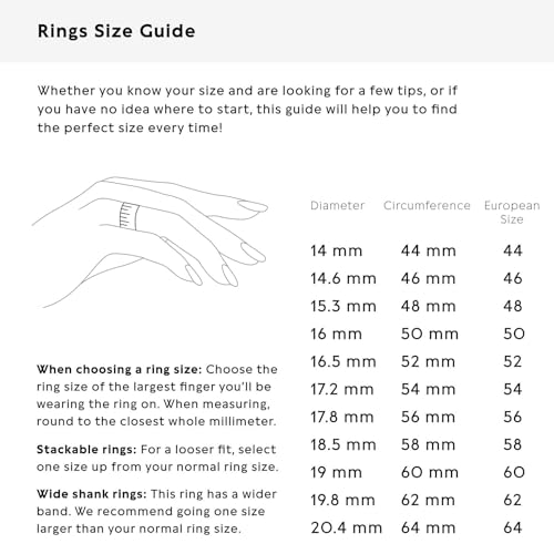 Pandora Silver Sparkling & Polished Lines Ring - 6