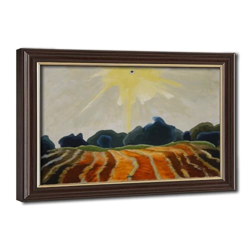 Art impression sur toile Arthur Dove Soleil du matin cadre 40x60cm