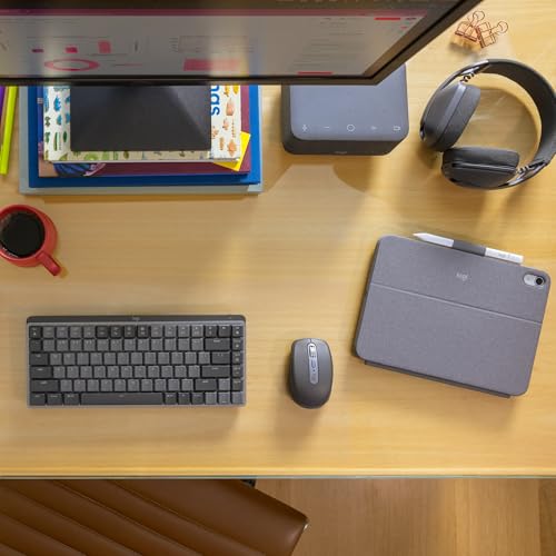 Logitech Crayon Stylet numérique pour iPads avec ports USB-C doté de la technologie Apple Pencil, précision au pixel près et pointe intelligente dynamique avec charge rapide - Argent