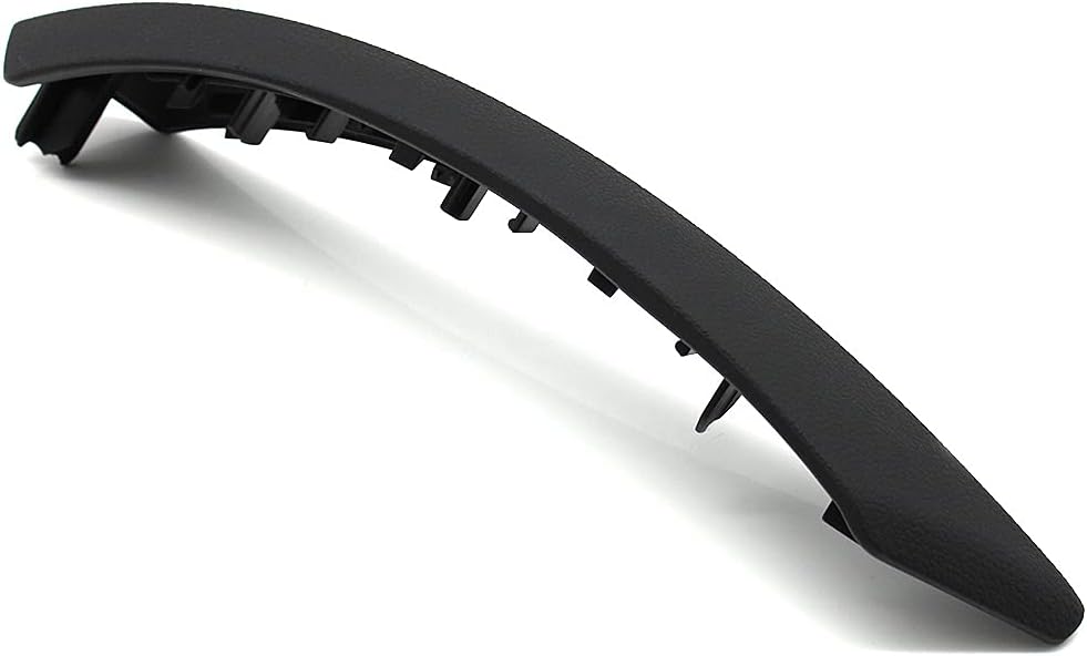 Interior Right Door Handle Outer Cover Passenger Side Handle Panel Trim Replacement Compatible with BMW Z4 E89 2009 2010 2011 2012 2013 2014 2015 2016 (Black)