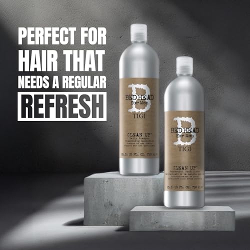 TIGI Bed Head for Men Clean Up Shampoo, tägliche Pflege, 750 ml – Ansicht 2