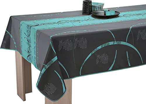 Le linge de Jules Manteles, Poliéster, Azul, Rectángulo 150x240 cm