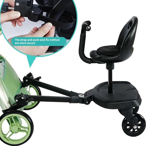 Accessoire poussette multifonction avec plaque de support stable - 6