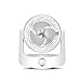 Cichy Wentylator Cyrkulacyjny, Do Użytku Domowego Wentylator Chłodzący Powietrze Spiralne Śmigło Wentylatora 40W Wentylator Stołowy O Niskiej Mocy Biały Klimatyzacja Towarzysz Urządzenia Domowe (Rozmiar: 29,5 * 33,5 Cm)