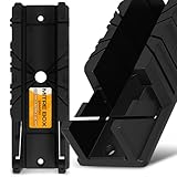 Instalguru Gehrungslade Schneidlade 233x53x56 mm 22,5° 45° 90° Grad Winkel Winkelschneider Gehrungsschneidlade Schnittwinkel Sägelade Kunststoff Präzision Schneiden