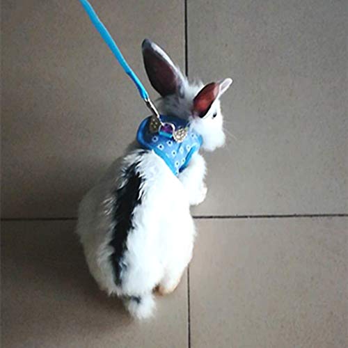 yhengg Konijn Hamster Vest Harnas Met Lijn Bunny Borst Strap Fret Werken Touw - Image 4