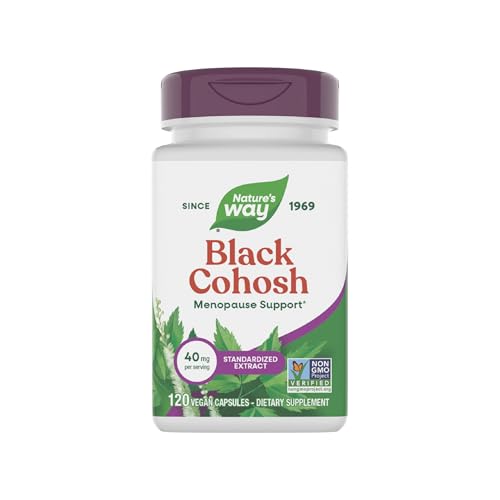 Nature's Way Premium Black Cohosh, Menopause...