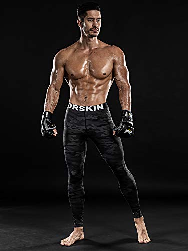 DRSKIN 3 Pack Men’s Compression Pants Dry Sports Baselayer Running Workout Active Tights Leggings Yoga Thermal (Classic (B01 2P+MBB02 1P), M)