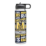 Rico Industries NCAA Murray State Racers 22oz Stainless Steel Tumbler with Lid - Great For Coffee, Tea, Water or Cocktails
