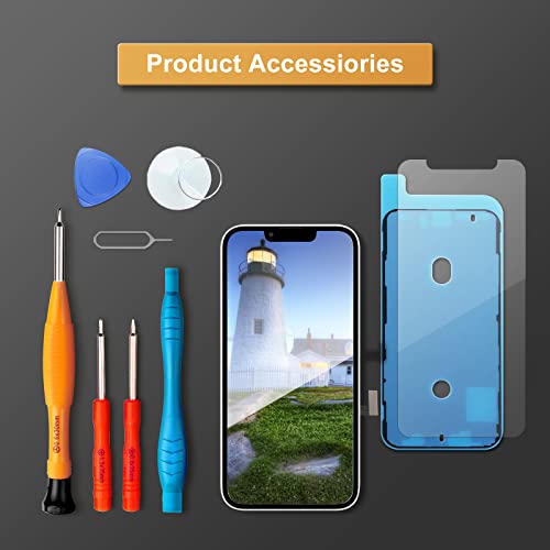 Écran pour iPhone 13 LCD LL TRADER Kit de Réparation Complet