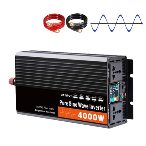Onduleur onde sinusoïdale pure 4000W pour ne plus manquer d'électricité