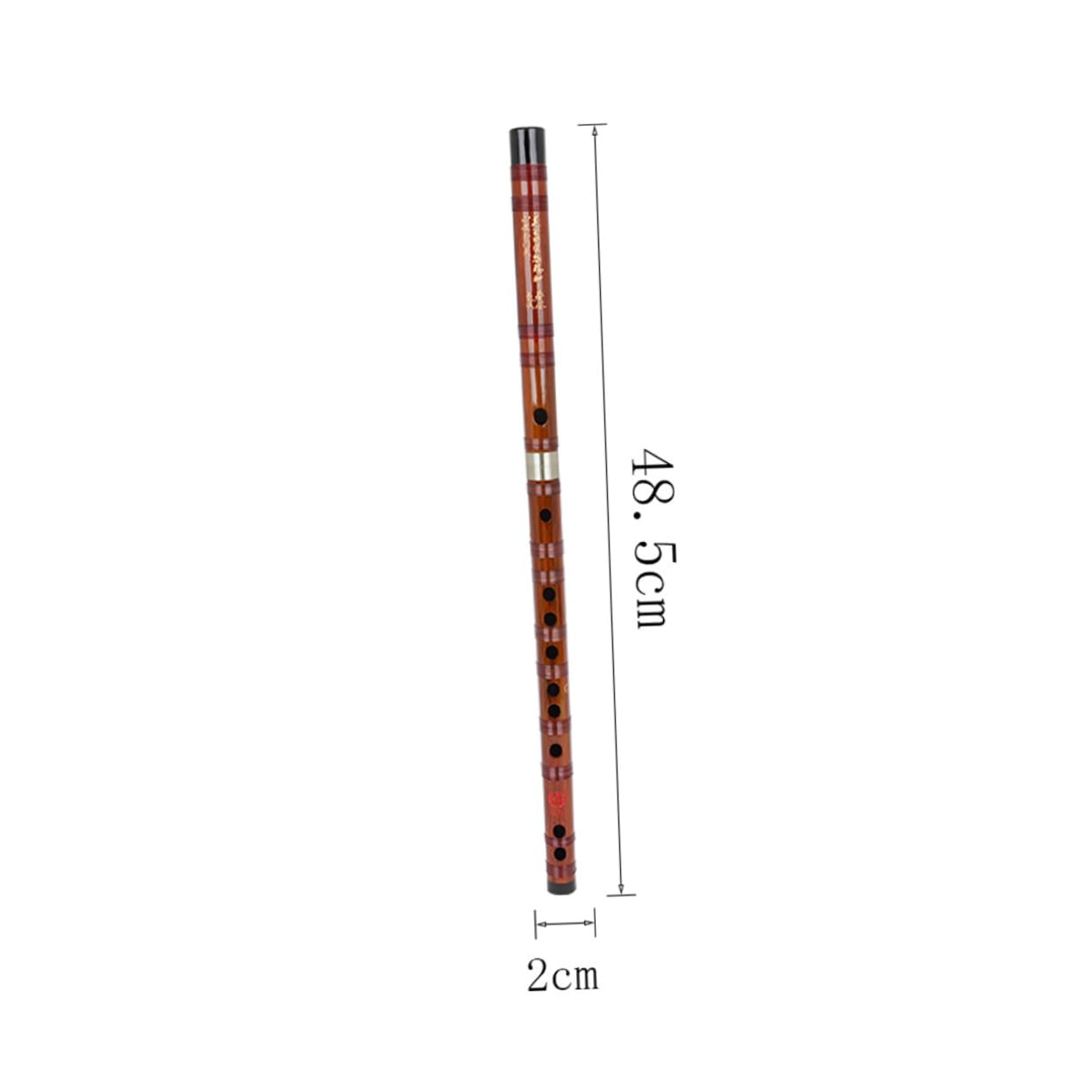 SUPVOX Querflöte Langlebiges Leichtes Holzblasinstrument für Anfänger und Schüler Handgefertigte Kleine Flöte Tragbar und Sicher für Musiklernen