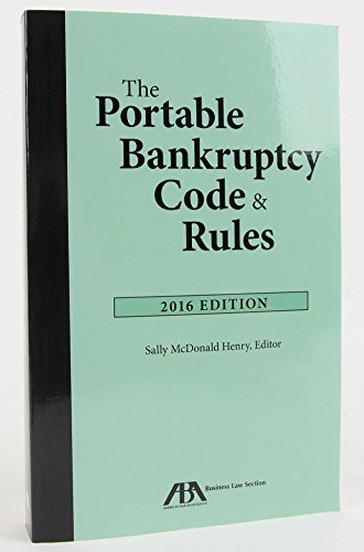 The Portable Bankruptcy Code and Rules 2016 Edi... 1634254562 Book Cover