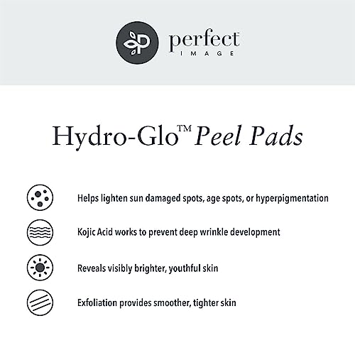 Hydro-Glo Peel Pads - Enhanced with Kojic, Mandelic, Glutathione, Licorice, Papaya, Pineapple, Bearberry Extracts (40% Strength) - Thumbnail 2