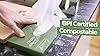100% Compostable Gloves Disposable Latex Free [One Size Fit Most, 100CT] Food Service Disposable Gloves, Food Prep Cooking Gloves, Eco-Friendly, by Earth's Natural Alternative,Off-white #5