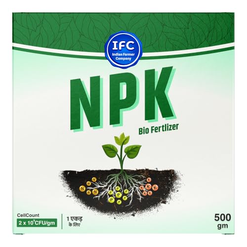 Image of IFC NPK Bacteria - NPK Solubilizing Bacteria Fertilizer 500gms | Increase Soil Nutrients |100% Organic, Perfect to use on All Plants and Gardening