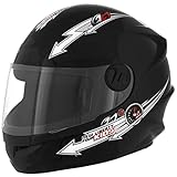 CAPACETE FECHADO PRO TORK LIBERTY FOR KIDS SOLID PRETO TAM. 54